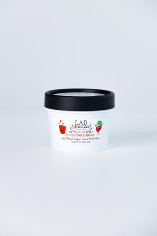 Red Bell Pepper & Beetroot Age Resist Vegan Facial Mud Mask For Sensitive-Mature Skin