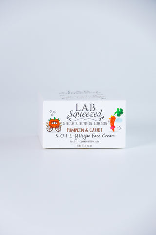 Pumpkin & Carrot N-O-I-L-Y Vegan Face Cream For Oily-Combination Skin